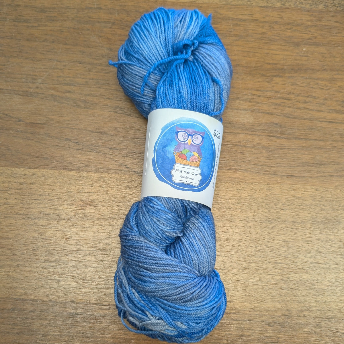 Purple Owl 80/20 Merino Sock