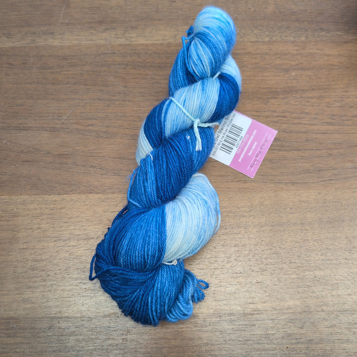 Purple Owl 80/20 Merino Sock