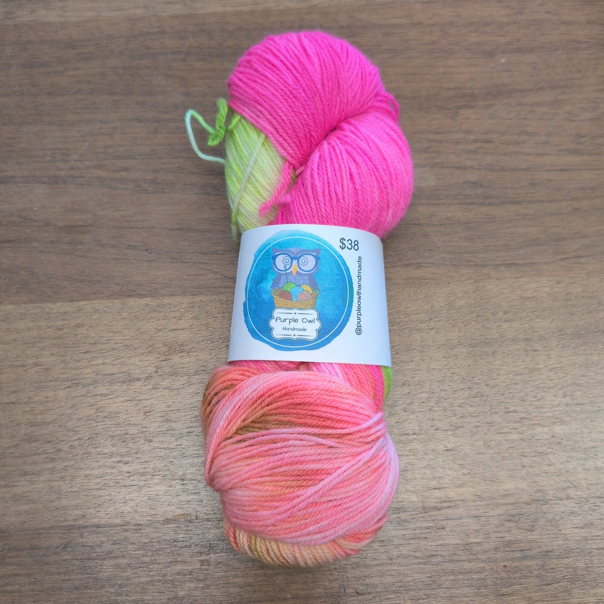 Purple Owl BFL Sock