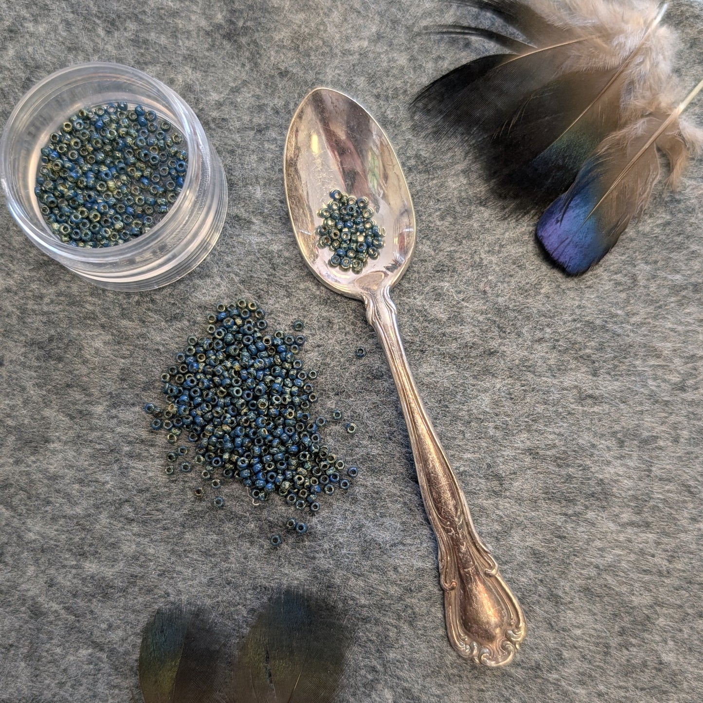 Antique Beading Spoons