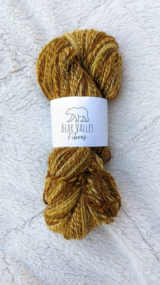 100% BFL/Silk Handspun Yarn | DK/Worsted