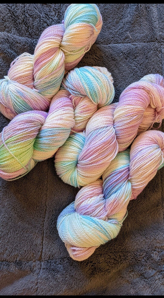 Hand-Dyed 100% Merino Wool Yarn - Messier 1 (Crab Nebula) | Space Oddity Collection